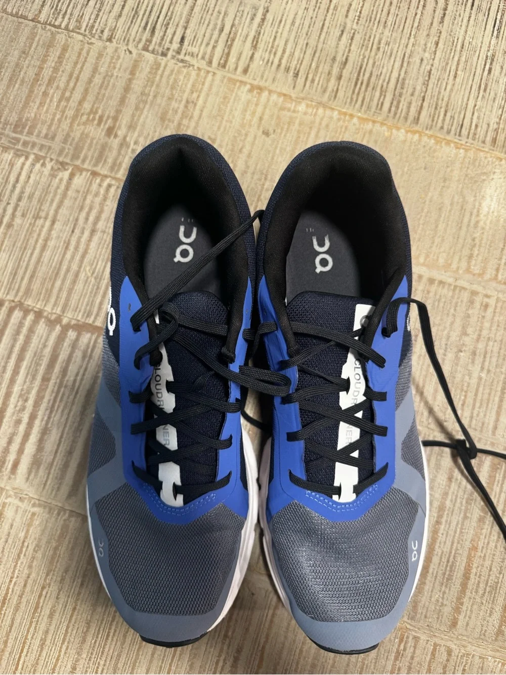 Men's on cloud Athletic Running Shoes in Blue and Gray